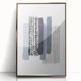 Mid Century Modern Art - Abstract Geometric Wall Decor - Retro Minimalist