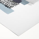 Mid Century Modern Art - Abstract Geometric Wall Decor - Retro Minimalist