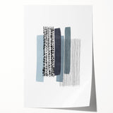 Mid Century Modern Art - Abstract Geometric Wall Decor - Retro Minimalist