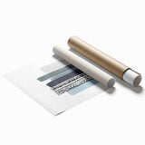 Mid Century Modern Art - Abstract Geometric Wall Decor - Retro Minimalist