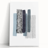 Mid Century Modern Art - Abstract Geometric Wall Decor - Retro Minimalist