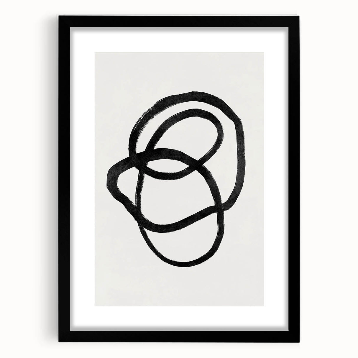 Mid Century Modern Art | Abstract Minimalist Geometric Wall Decor