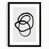 Mid Century Modern Art | Abstract Minimalist Geometric Wall Decor