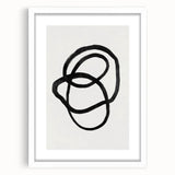 Mid Century Modern Art | Abstract Minimalist Geometric Wall Decor