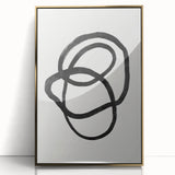 Mid Century Modern Art | Abstract Minimalist Geometric Wall Decor