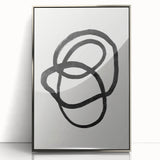 Mid Century Modern Art | Abstract Minimalist Geometric Wall Decor