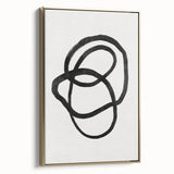 Mid Century Modern Art | Abstract Minimalist Geometric Wall Decor