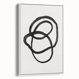 Mid Century Modern Art | Abstract Minimalist Geometric Wall Decor