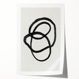 Mid Century Modern Art | Abstract Minimalist Geometric Wall Decor
