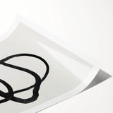 Mid Century Modern Art | Abstract Minimalist Geometric Wall Decor