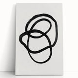Mid Century Modern Art | Abstract Minimalist Geometric Wall Decor