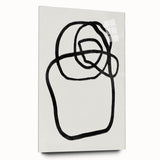 Mid Century Modern Art | Abstract Minimalist Line Art Wall Decor