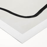 Mid Century Modern Art | Abstract Minimalist Line Art Wall Decor