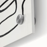 Mid Century Modern Art | Retro Abstract Minimalist Line Art Decor