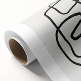 Mid Century Modern Art | Retro Abstract Minimalist Line Art Decor