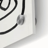 Mid Century Modern Art | Retro Minimalist Geometric Line Art Decor