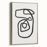 Mid Century Modern Art | Retro Minimalist Geometric Line Art Decor