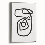 Mid Century Modern Art | Retro Minimalist Geometric Line Art Decor