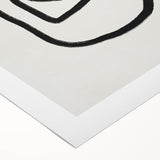 Mid Century Modern Art | Retro Minimalist Geometric Line Art Decor