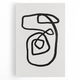 Mid Century Modern Art | Retro Minimalist Geometric Line Art Decor