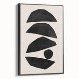 Mid Century Modern Art | Geometric Minimalist Abstract Wall Decor