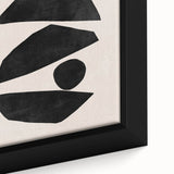 Mid Century Modern Art | Geometric Minimalist Abstract Wall Decor