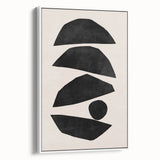 Mid Century Modern Art | Geometric Minimalist Abstract Wall Decor