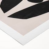 Mid Century Modern Art | Geometric Minimalist Abstract Wall Decor