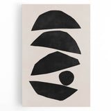 Mid Century Modern Art | Geometric Minimalist Abstract Wall Decor
