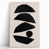 Mid Century Modern Art | Geometric Minimalist Abstract Wall Decor