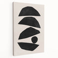 Mid Century Modern Art | Geometric Minimalist Abstract Wall Decor