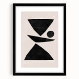Mid Century Modern Art | Bold Geometric Minimalist Wall Decor