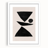 Mid Century Modern Art | Bold Geometric Minimalist Wall Decor