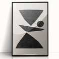 Mid Century Modern Art | Bold Geometric Minimalist Wall Decor