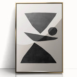 Mid Century Modern Art | Bold Geometric Minimalist Wall Decor