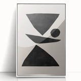Mid Century Modern Art | Bold Geometric Minimalist Wall Decor