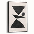 Mid Century Modern Art | Bold Geometric Minimalist Wall Decor