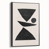 Mid Century Modern Art | Bold Geometric Minimalist Wall Decor