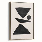 Mid Century Modern Art | Bold Geometric Minimalist Wall Decor