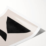 Mid Century Modern Art | Bold Geometric Minimalist Wall Decor