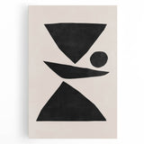 Mid Century Modern Art | Bold Geometric Minimalist Wall Decor