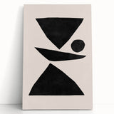 Mid Century Modern Art | Bold Geometric Minimalist Wall Decor