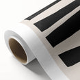 Mid Century Modern Art | Minimalist Geometric Stripe Wall Decor