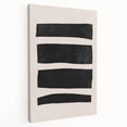 Mid Century Modern Art | Minimalist Geometric Stripe Wall Decor