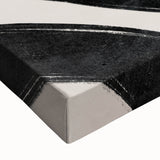 Mid Century Modern Art | Minimalist Abstract Black Line Wall Decor