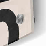 Mid Century Modern Art | Bold Abstract Minimalist Line Wall Decor