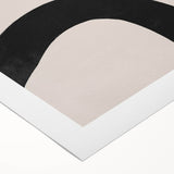 Mid Century Modern Art | Bold Abstract Minimalist Line Wall Decor