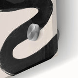 Mid Century Modern Art | Bold Abstract Minimalist Line Wall Decor