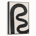 Mid Century Modern Art | Bold Abstract Minimalist Line Wall Decor