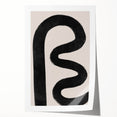 Mid Century Modern Art | Bold Abstract Minimalist Line Wall Decor
